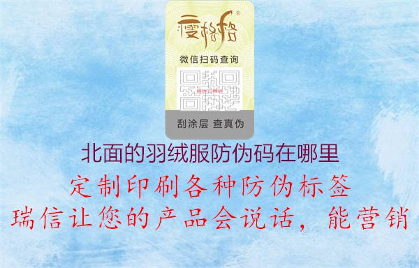 北面的羽絨服防偽碼在哪里(圖2) 北面的羽絨服防偽碼在哪里2.jpg