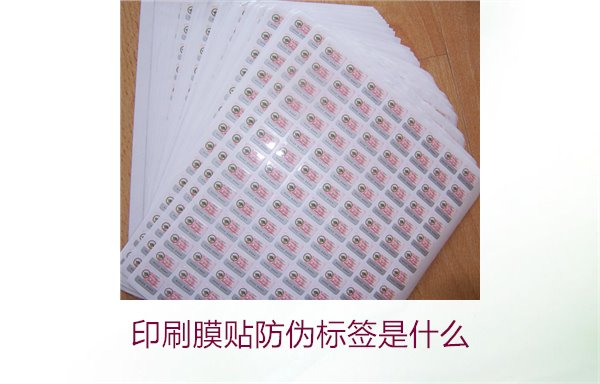 印刷膜貼防偽標簽是什么？解析印刷膜貼防偽標簽的特點與應用(圖3)