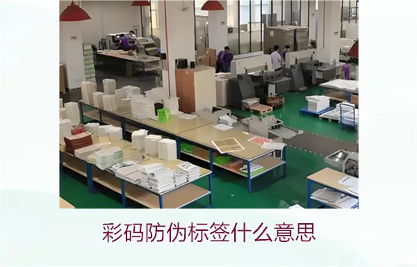 彩碼防偽標簽什么意思？解析彩碼標簽的防偽原理與應(yīng)用(圖2)